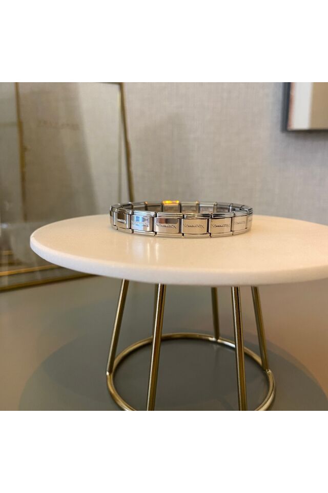 Çelik İtalyan bileklik