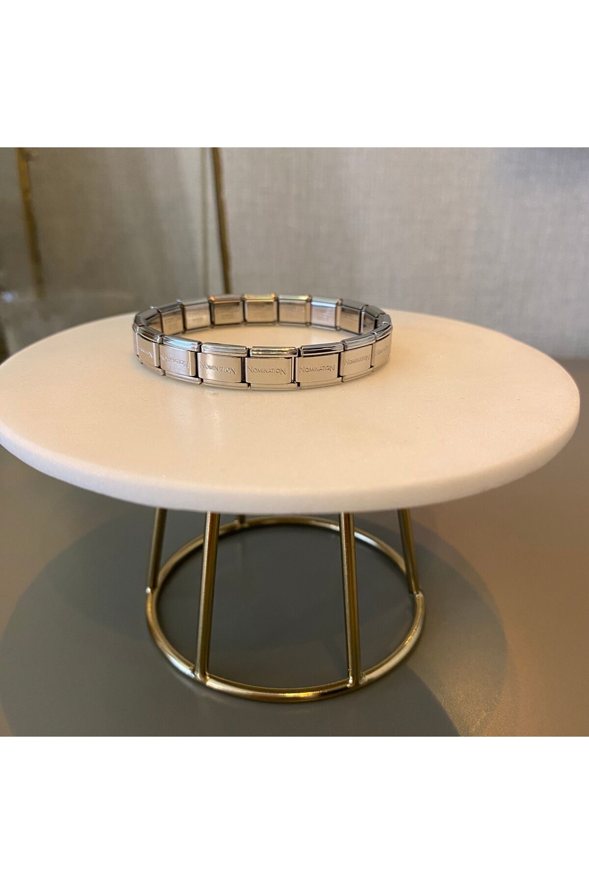 Çelik İtalyan bileklik